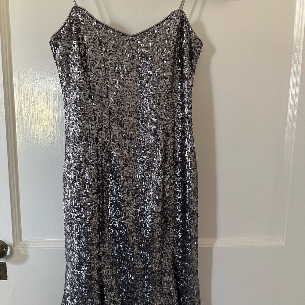 Banana republic luv L’Wren Scott gold cocktail dress